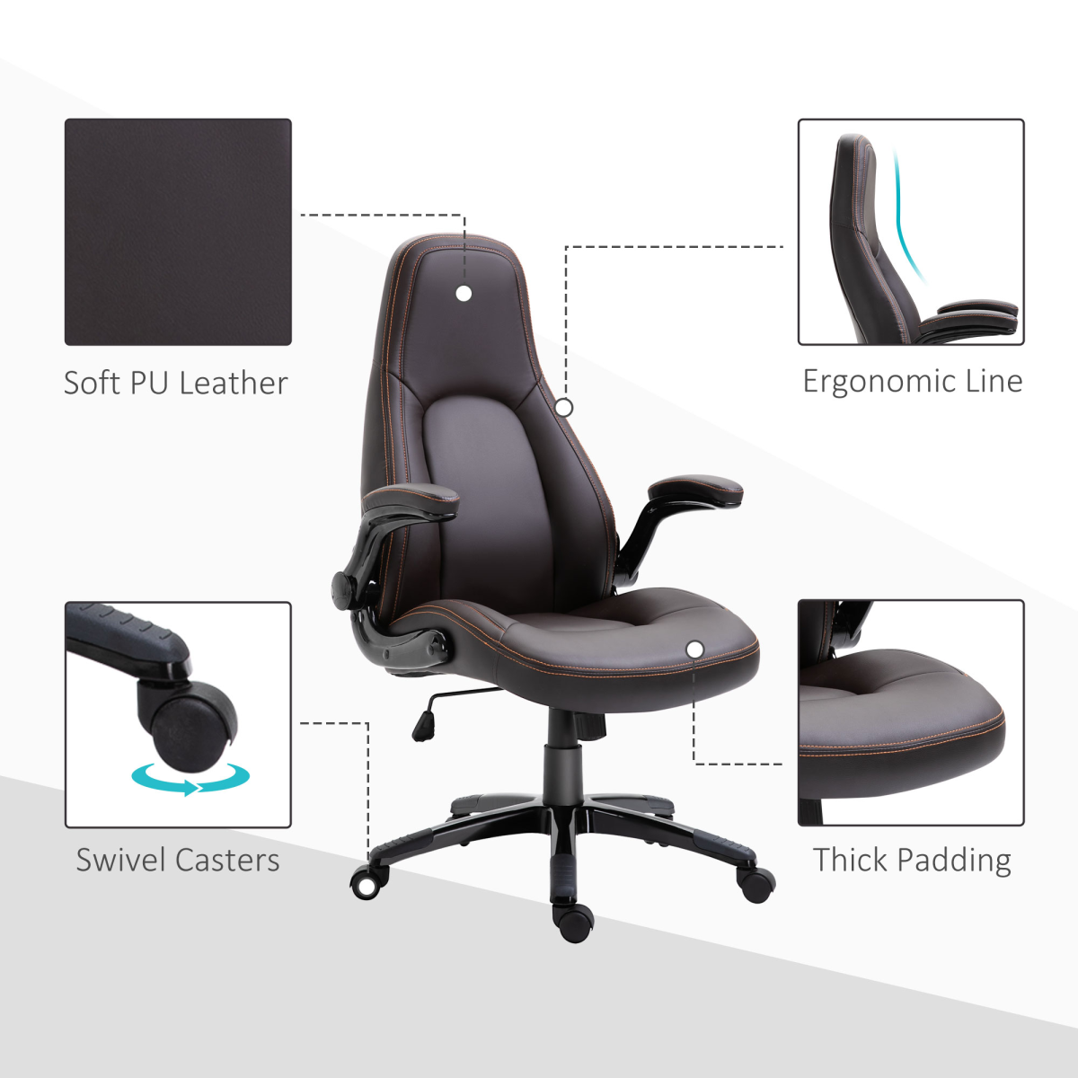 High Back Swivel Office Chair
