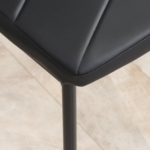 6-Piece Faux Leather Dining Chairs
