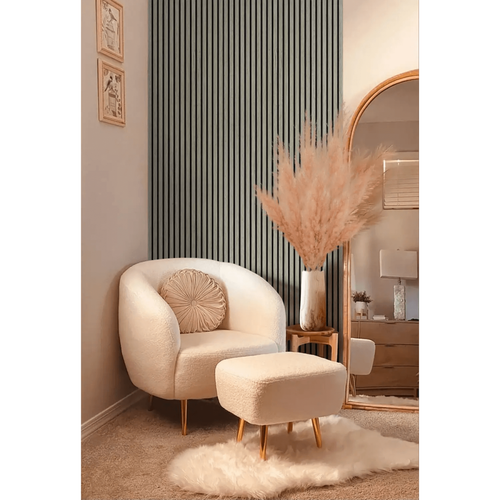 Grey Oak Acoustic Wall Panels - Sound Absorbing & UV-Resistant